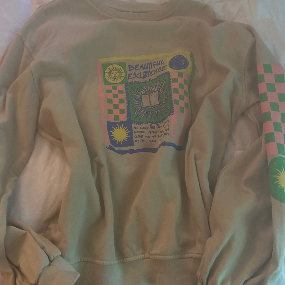 beautiful existence crewneck sweatshirt